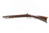 1800s Antique J. PAULUS “CANOE GUN” Cut Down LONG RIFLE .40 Caliber A Handy Weapon for Travel & Concealment - 16 of 21