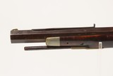 1800s Antique J. PAULUS “CANOE GUN” Cut Down LONG RIFLE .40 Caliber A Handy Weapon for Travel & Concealment - 17 of 21