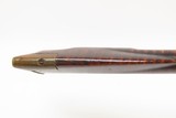 1800s Antique J. PAULUS “CANOE GUN” Cut Down LONG RIFLE .40 Caliber A Handy Weapon for Travel & Concealment - 14 of 21