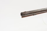 Mid-1800s J.M. HOLBROOK Long Rifle Half-Stock .42 Caliber FRONTIER PIONEER
Maker Signed on the Octagonal Barrel - 25 of 25