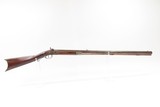 Mid-1800s J.M. HOLBROOK Long Rifle Half-Stock .42 Caliber FRONTIER PIONEER
Maker Signed on the Octagonal Barrel - 2 of 25