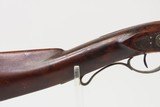 Mid-1800s J.M. HOLBROOK Long Rifle Half-Stock .42 Caliber FRONTIER PIONEER
Maker Signed on the Octagonal Barrel - 6 of 25