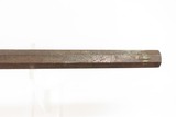 Mid-1800s J.M. HOLBROOK Long Rifle Half-Stock .42 Caliber FRONTIER PIONEER
Maker Signed on the Octagonal Barrel - 14 of 25