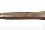 Mid-1800s J.M. HOLBROOK Long Rifle Half-Stock .42 Caliber FRONTIER PIONEER
Maker Signed on the Octagonal Barrel - 22 of 25