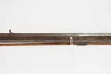 Mid-1800s J.M. HOLBROOK Long Rifle Half-Stock .42 Caliber FRONTIER PIONEER
Maker Signed on the Octagonal Barrel - 4 of 25