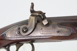 ENGRAVED Antique 24 Gauge Full Stock Percussion HUNTING/SPORTING Longarm
Mid-1800s Shotgun with LONDON/WARRANTED Lock - 10 of 25