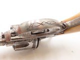 Engraved BELGIAN .32 Self-Defense DA Revolver C&R NICKEL PLATED & BONE GRIP Early 20th Century CONCEAL & CARRY Revolver - 11 of 18