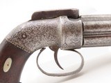 49ers Era Antique ALLEN & THURBER .31 NORWICH Pepperbox ENGRAVED BELLY GUN
GOLD RUSH, Pre-CIVIL WAR - 17 of 18