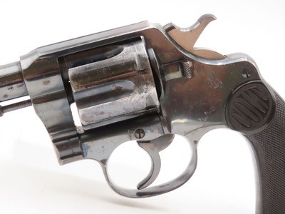 1914 mfr. COLT NEW SERVICE .455 ELEY Double Action C&R 6-SHOT Revolver WWIBRITISH PROOFED GREAT WAR SIDEARM - Image 4 of 20