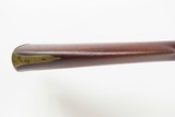 BOSTON Made Antique U.S. GROVER & LOVELL Full-Stock Percussion MILITIA Musket - 17 of 25