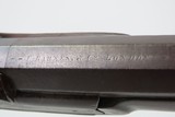 Mid-1800s ENGRAVED British F. BARNES Antique Half Stock PERCUSSION Rifle
ENGLISH .50 Caliber Large Bore LONDON MADE Rifle - 20 of 25