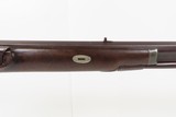 Mid-1800s ENGRAVED British F. BARNES Antique Half Stock PERCUSSION Rifle
ENGLISH .50 Caliber Large Bore LONDON MADE Rifle - 5 of 25