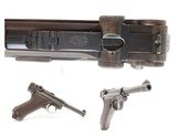 Iconic Pre-WORLD WAR II Era DWM 7.65mm P.08 GERMAN LUGER C&R Pistol HOLSTER Smaller Cal. Forced Under the TREATY OF VERSAILLES