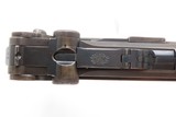 Iconic Pre-WORLD WAR II Era DWM 7.65mm P.08 GERMAN LUGER C&R Pistol HOLSTER Smaller Cal. Forced Under the TREATY OF VERSAILLES - 7 of 19