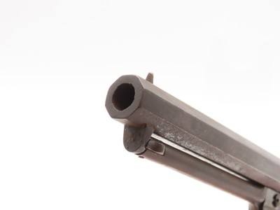 CIVIL WAR Antique SAVAGE .36 “NAVY” Percussion Two Trigger “UGLY DUCKLING”Unique Early 1860s .36 Caliber Two-Trigger Revolver - Image 10 of 17