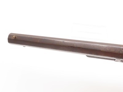 CIVIL WAR Antique SAVAGE .36 “NAVY” Percussion Two Trigger “UGLY DUCKLING”Unique Early 1860s .36 Caliber Two-Trigger Revolver - Image 9 of 17