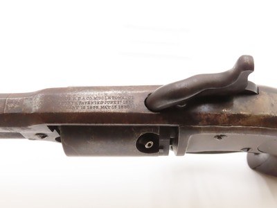 CIVIL WAR Antique SAVAGE .36 “NAVY” Percussion Two Trigger “UGLY DUCKLING”Unique Early 1860s .36 Caliber Two-Trigger Revolver - Image 7 of 17