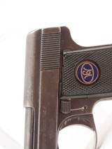 WORLD WAR II German WALTHER Model 9 6.35 Striker Fired Pistol C&R WORLD WAR II Pistol Made Circa 1921-45 - 3 of 17