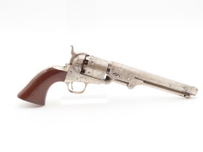 CIVIL WAR/WILD WEST Antique COLT M1851 NAVY Percussion Revolver GUNFIGHTERManufactured in 1863 and used into the WILD WEST - Image 17 of 20