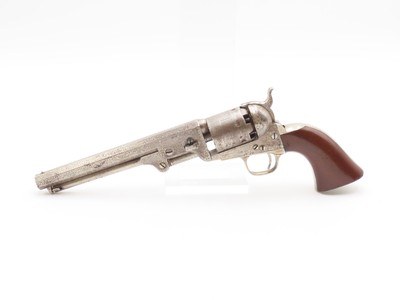 CIVIL WAR/WILD WEST Antique COLT M1851 NAVY Percussion Revolver GUNFIGHTERManufactured in 1863 and used into the WILD WEST - Image 2 of 20