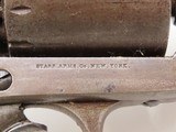 CIVIL WAR Antique STARR ARMS Model 1858 Army 44 PERCUSSION Cavalry Revolver Double Action Army Soldier Sidearm - 2 of 19
