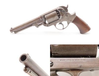 CIVIL WAR Antique STARR ARMS Model 1858 Army 44 PERCUSSION Cavalry Revolver Double Action Army Soldier Sidearm