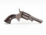 Antique BLISS & GOODYEAR Pocket Model REVOLVER Very Small Single Action .28 RARE, 1 of about 3,000; New Haven - 14 of 17