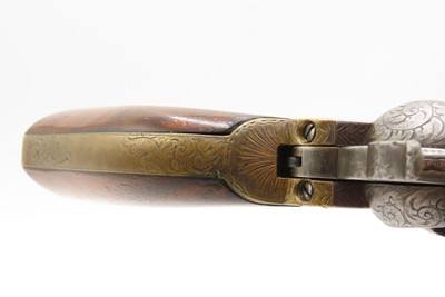 FACTORY ENGRAVED Antique Pre-CIVIL WAR COLT M1849 Perc. POCKET Revolver1852 Civil War Era Revolver Used into the WILD WEST - Image 11 of 18