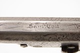 FACTORY ENGRAVED Antique Pre-CIVIL WAR COLT M1849 Perc. POCKET Revolver
1852 Civil War Era Revolver Used into the WILD WEST - 12 of 18