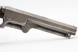 FACTORY ENGRAVED Antique Pre-CIVIL WAR COLT M1849 Perc. POCKET Revolver
1852 Civil War Era Revolver Used into the WILD WEST - 3 of 18