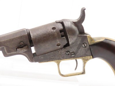 GOLD RUSH Era Antique COLT M1848 “BABY DRAGOON” Percussion POCKET RevolverKnown as the “GAMBLER’S FIFTH ACE” - Image 4 of 18
