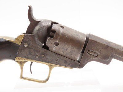 GOLD RUSH Era Antique COLT M1848 “BABY DRAGOON” Percussion POCKET RevolverKnown as the “GAMBLER’S FIFTH ACE” - Image 17 of 18