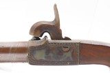 MATCHING BRACE of Antique ENGRAVED Boxlock Percussion SELF DEFENSE Pistols
European GOLD INLAID .45 Caliber Mid-1800s Pistols - 20 of 25