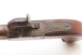 MATCHING BRACE of Antique ENGRAVED Boxlock Percussion SELF DEFENSE Pistols
European GOLD INLAID .45 Caliber Mid-1800s Pistols - 23 of 25