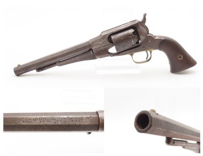 RARE 1862 CIVIL WAR Antique REMINGTON M1861 “OLD ARMY” Percussion Revolver
SCARCE! One of only 6,000 Made circa 1862-63