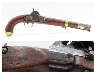 CIVIL WAR Antique SPRINGFIELD U.S. M1855 MAYNARD Percussion Pistol-Carbine
1 of ONLY 4,021 Made at SPRINGFIELD for CAVALRY