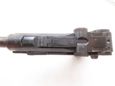 WORLD WAR I 1914 Dated DWM Imperial German LUGER P.08 MILITARY Pistol C&R“GREAT WAR” Dated 9mm SEMI-AUTOMATIC Sidearm - Image 9 of 21