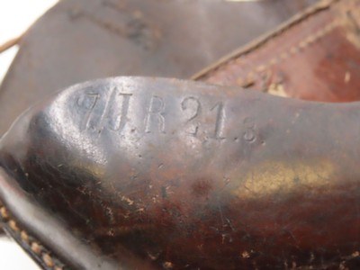 DWM BLANK CHAMBER 7.65mm Semi-Auto P.08 German POLICE LUGER C&R w/HOLSTER1930-34 Mfg. “CROWN/N” Proofed w/HOLSTER Pre-WWII - Image 3 of 23