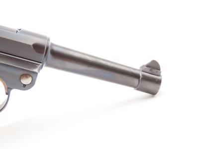 DWM BLANK CHAMBER 7.65mm Semi-Auto P.08 German POLICE LUGER C&R w/HOLSTER1930-34 Mfg. “CROWN/N” Proofed w/HOLSTER Pre-WWII - Image 23 of 23