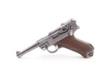 DWM BLANK CHAMBER 7.65mm Semi-Auto P.08 German POLICE LUGER C&R w/HOLSTER
1930-34 Mfg. “CROWN/N” Proofed w/HOLSTER Pre-WWII - 4 of 23