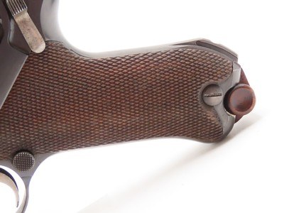 DWM BLANK CHAMBER 7.65mm Semi-Auto P.08 German POLICE LUGER C&R w/HOLSTER1930-34 Mfg. “CROWN/N” Proofed w/HOLSTER Pre-WWII - Image 5 of 23