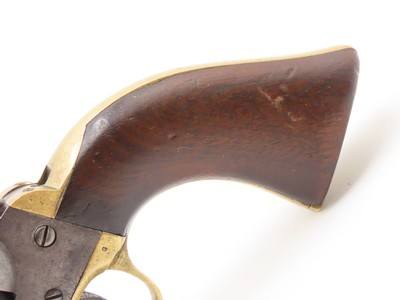 1860 mfr. Pre-CIVIL WAR Antique COLT M1849 .31 Percussion POCKET RevolverPersonalized with “E. Padgett” Inscription - Image 3 of 20