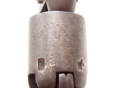 1860 mfr. Pre-CIVIL WAR Antique COLT M1849 .31 Percussion POCKET RevolverPersonalized with “E. Padgett” Inscription - Image 11 of 20