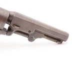 1860 mfr. Pre-CIVIL WAR Antique COLT M1849 .31 Percussion POCKET Revolver
Personalized with “E. Padgett” Inscription - 19 of 19