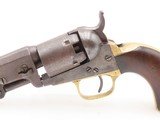 1860 mfr. Pre-CIVIL WAR Antique COLT M1849 .31 Percussion POCKET Revolver
Personalized with “E. Padgett” Inscription - 3 of 19