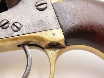 1860 mfr. Pre-CIVIL WAR Antique COLT M1849 .31 Percussion POCKET RevolverPersonalized with “E. Padgett” Inscription - Image 6 of 20
