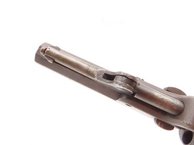 1860 mfr. Pre-CIVIL WAR Antique COLT M1849 .31 Percussion POCKET RevolverPersonalized with “E. Padgett” Inscription - Image 15 of 20