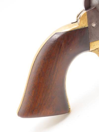 1860 mfr. Pre-CIVIL WAR Antique COLT M1849 .31 Percussion POCKET RevolverPersonalized with “E. Padgett” Inscription - Image 18 of 20