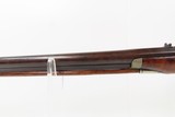 LANCASTER, PENNSYLVANIA Antique GOMPF Long Rifle GERMAN SILVER DOG BACK ACTION Engraved GAME GETTING Homestead Rifle - 23 of 25