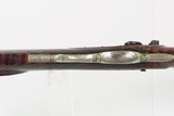 LANCASTER, PENNSYLVANIA Antique GOMPF Long Rifle GERMAN SILVER DOG BACK ACTION Engraved GAME GETTING Homestead Rifle - 12 of 25